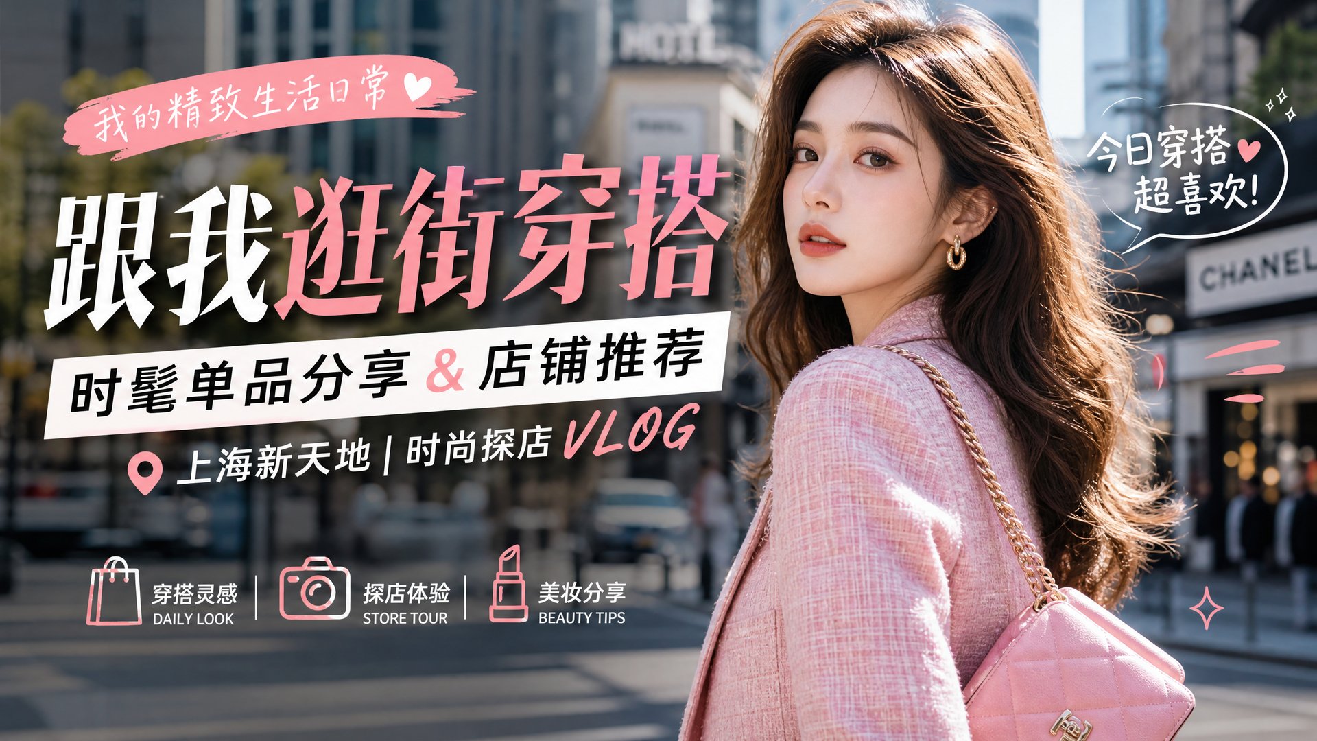 少萝 少萝时尚视频：跟我逛街穿搭视频分享·时髦单品推荐视频教程